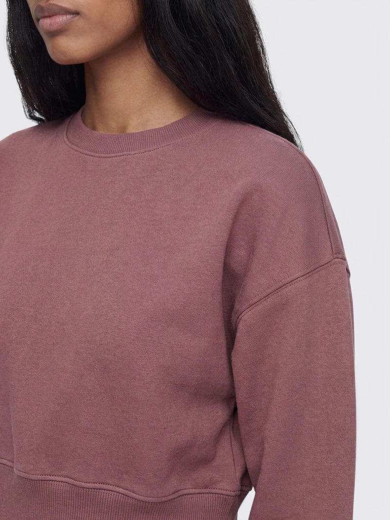 Cropped Sweatshirt and Jogger Set, image 3